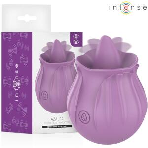 INTENSE - AZALEA FLOWER CLIT STIMULATING 10 VIBRATIONS PURPLE
