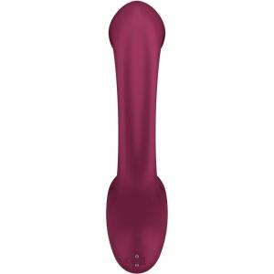 SATISFYER - G FOR GODDESS 2 RABBIT VIBRATOR BOTTLE BORDEAUX