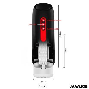 JAMYJOB - PHANTOM AUTOMATIC VAGINA MASTURBATOR 5 SUCTION AND THRUST MODES