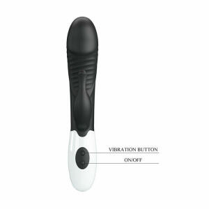 PRETTY LOVE - RASMUSSEN 30 FUNCTION RABBIT VIBRATOR BLACK
