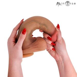 MR INTENSE - BRUCE XL SILICONE DILDO WITH TESTICLES 25.5 CM -Ø- 5.5 CM