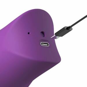 FANTASY FOR HER - LUSH KISS PLUSH PURPLE SUCTION & LICKING CLITORAL STIMULATOR