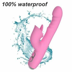 NALONE - T-MAY RABBIT VIBRATOR WITH PUSH AND OSCILLATING MOTION