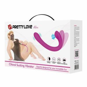 PRETTY LOVE - ALEX LILAC VIBRATOR AND CLITORAL SUCKER