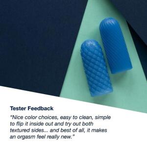 ARCWAVE - GHOST REVERSIBLE SILICONE STROKER BLUE