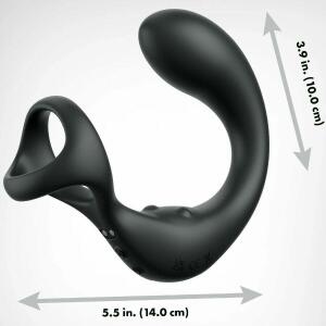 ANAL FANTASY ELITE COLLECTION - VIBRATING ANAL MASSAGER WITH REMOTE CONTROL