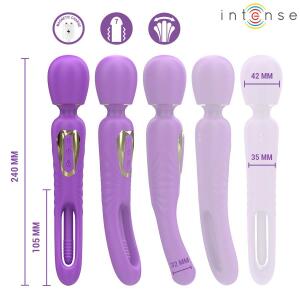 INTENSE - CHRISTY VIBRATING WAND WITH FLIPPING TONGUE