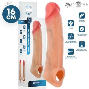 MR INTENSE - SIMON L SILICONE PENIS COVER 16 CM -Ø- 4.5 CM