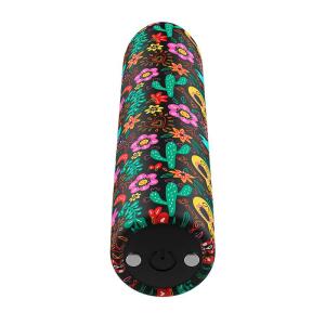CUSTOM BULLETS - RECHARGEABLE SKULL MAGNETIC BULLET 10 INTENSITIES