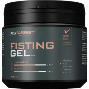 COBECO - FIST ASSIST FISTING GEL EXTRA-THICK WATER-BASED 500 ML