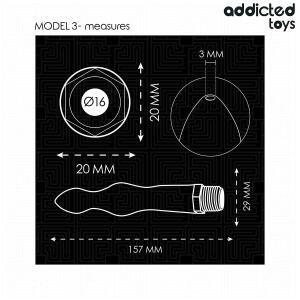 ADDICTED TOYS - ANAL CLEANER WITH UNIVERSAL ADAPTER MODEL 3
