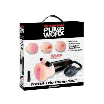 PUMP WORX - SUCTION PUMP WITH MASTURBATOR