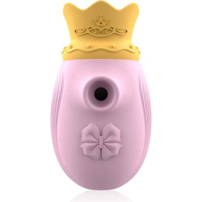 INTENSE - CLITORIS STIMULATOR 10 SUCTION AND LICKING MODES - PINK