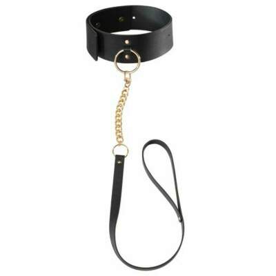 DML-D-211046-BIJOUX INDISCRETS MAZE - BLACK NECKLACE WITH STRAP