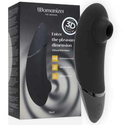 WOMANIZER - NEXT CLITORIAL STIMULATOR BLACK