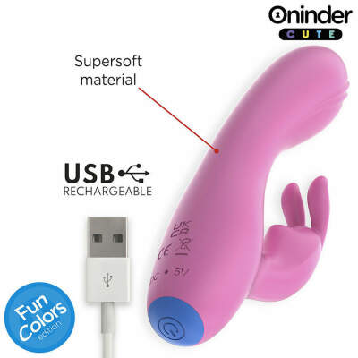 ONINDER CUTE - LOVE BUNNY VIBRATOR G-SPOT CLITORIS - FREE WORLDWIDE APP