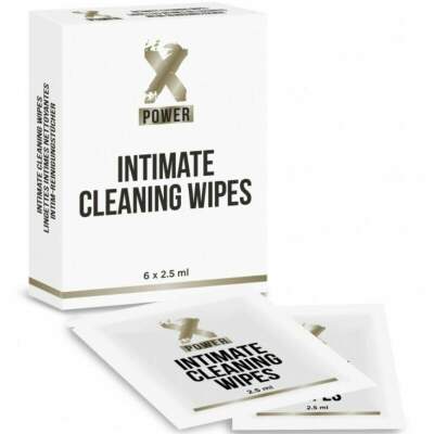 DML-D-229437-XPOWER - INTIMATE CLEANING WIPES 6 UNITS
