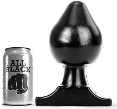 DML-D-216245-ALL BLACK - ANAL PLUG 19 CM