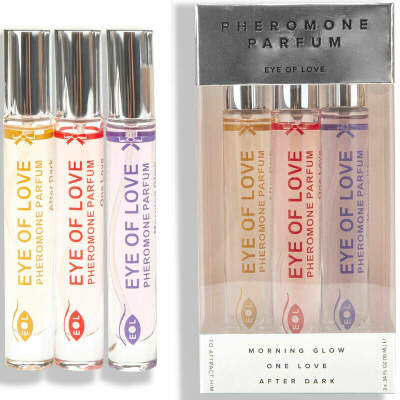 DML-D-235016-EYE OF LOVE - EOL PHR PARFUM 10 ML SET/3 - MORNING GLOW, ONE LOVE, AFTER DARK