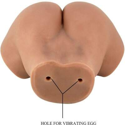 CRAZY BULL - HAILEY VIBRATOR BUTT WITH REALISTIC VAGINA AND ANUS CONTROL REMOTO