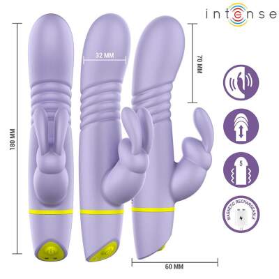 INTENSE - HELEN RABBIT STIMULATOR & THRUSTING VIBRATOR