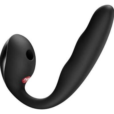 FUN FACTORY - ALLEGRO INSERTABLE DOUBLE AIR PULSE VIBRATOR BLACK