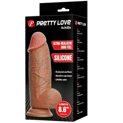 PRETTY LOVE - ACHILLE ULTRA REALISTIC DILDO 22 CM