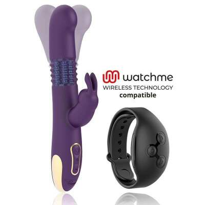 DML-D-232459-TREASURE - BASTIAN RABBIT UP & DOWN, ROTATOR & VIBRATOR COMPATIBLE CON WATCHME WIRELESS TECHNOLOGY