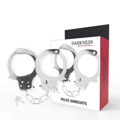 DML-D-221223-DARKNESS - METAL HANDCUFFS WITH KEYS