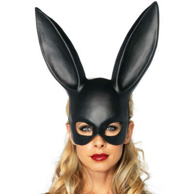 DML-D-218021-LEG AVENUE - MASQUERADE RABBIT MASK BLACK