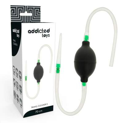 DML-D-222076-ADDICTED TOYS - BLACK ENEMA SET