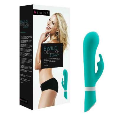 DML-D-202546-B SWISH - BWILD DELUXE BUNNY RABBIT VIBRATOR JADE