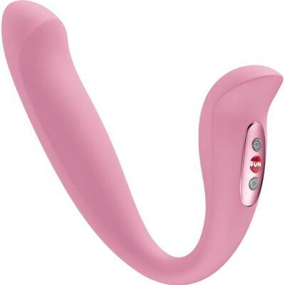 FUN FACTORY - VELOCE INSERTABLE DOUBLE AIR PULSE VIBRATOR ROSE