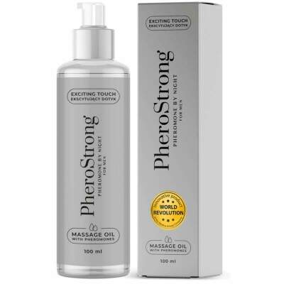 DML-D-240077-PHEROSTRONG - MASSAGE OIL BY NIGHT FOR MEN 100 ML