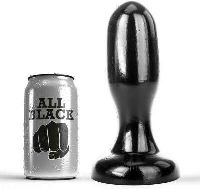 DML-D-222810-ALL BLACK - PLUG ANAL 19,5 CM