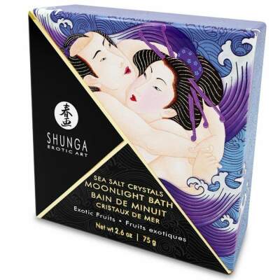 DML-D-214642-SHUNGA - EXOTIC PURPLE FLAVORED BATH SALTS 75 GR