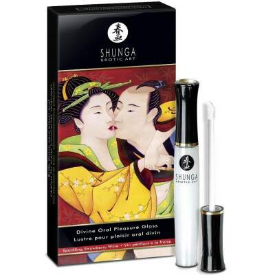 DML-D12-201195-SHUNGA - DIVINE LIP GLOSS STRAWBERRY & CAVA