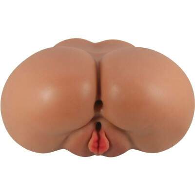 CRAZY BULL - LUNA VIBRATOR BUTT WITH REALISTIC VAGINA AND ANUS CONTROL REMOTO