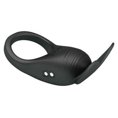 PRETTY LOVE - CARLTON PENIS RING WITH CLITORAL STIMULATOR