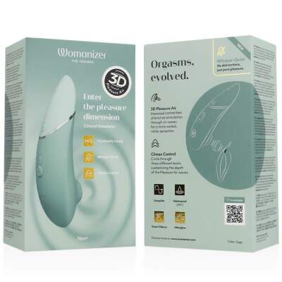 WOMANIZER - NEXT CLITORIAL STIMULATOR SAGE