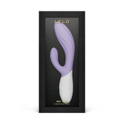 LELO - INA TWIST DOUBLE VIBRATOR RABBIT FOR G-SPOT AND CLITORIS LAVENDER