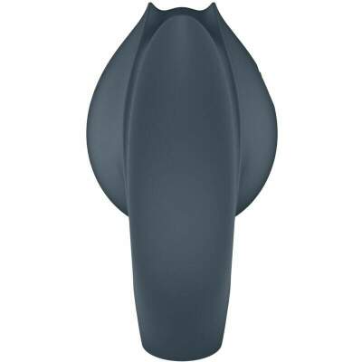 SATISFYER - PERFECT PAIR 2 MULTIVIBRATOR 2 IN 1 PENIS RING AND FINGER STIMULATOR GREY