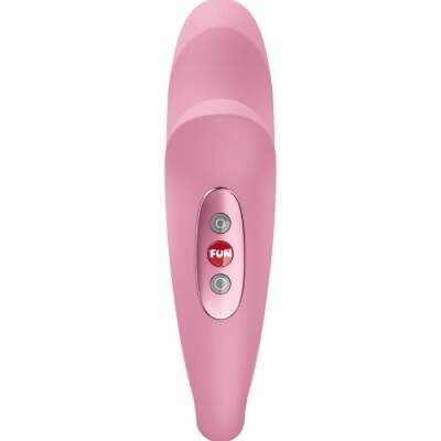 FUN FACTORY - VELOCE INSERTABLE DOUBLE AIR PULSE VIBRATOR ROSE