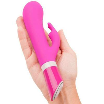 DML-D-202544-B SWISH - BWILD DELUXE BUNNY RABBIT VIBRATOR RASPBERRY