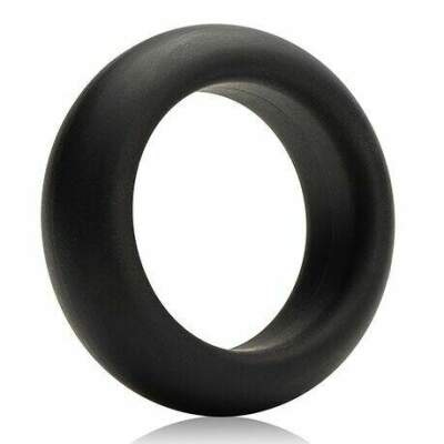 DML-D-230189-JE JOUE - MAXIMUM STRETCH SILICONE COCK RING - BLACK