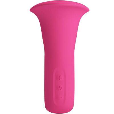 PRETTY LOVE - CLYDE ORAL VIBRATOR VIBRATING TONGUE 12 VIBRATIONS PINK