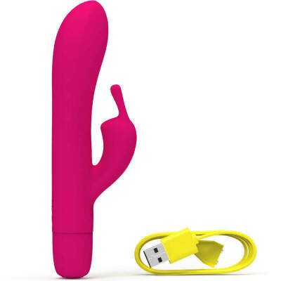 DML-D-236028-B SWISH - BWILD BUNNY INFINITE CLASSIC VIBRADOR RECARGABLE SILICONA ROSA