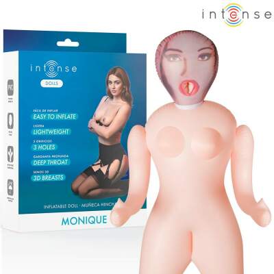 DML-D-244839-INTENSE DOLLS - MONIQUE INFLATABLE DOLL WITH THREE ORIFICES