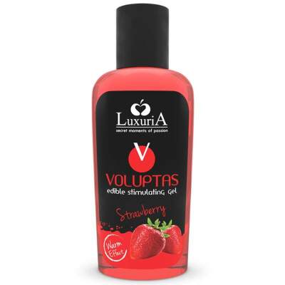 DML-D-228344-INTIMATELINE LUXURIA - VOLUPTAS EDIBLE MASSAGE GEL WARMING EFFECT - STRAWBERRY 100 ML