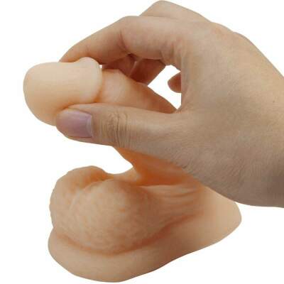 PRETTY LOVE - WILDON ULTRA REALISTIC AND ELASTIC DILDO 10 CM NATURAL